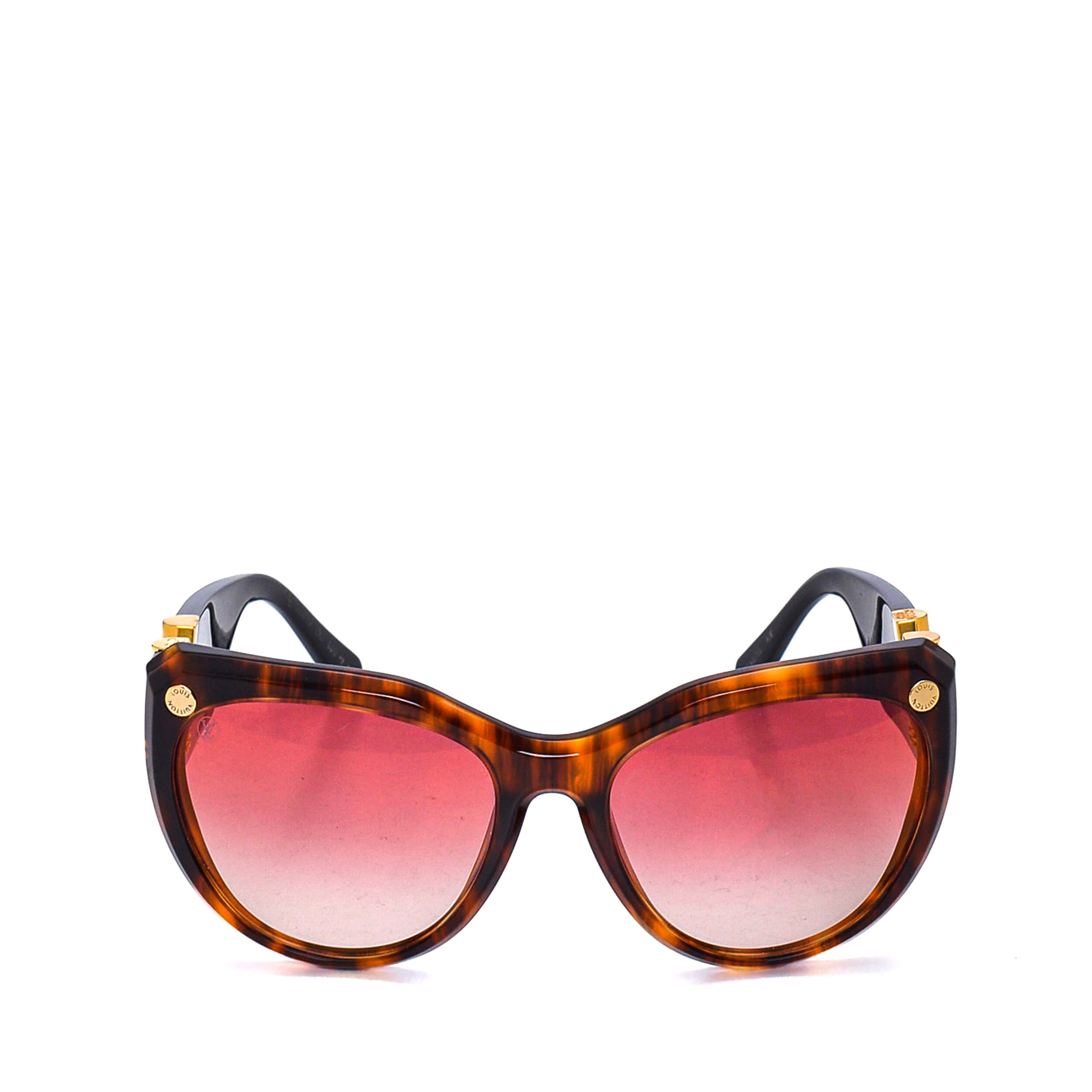 Louis Vuitton -  Brown Bone Sunglasses